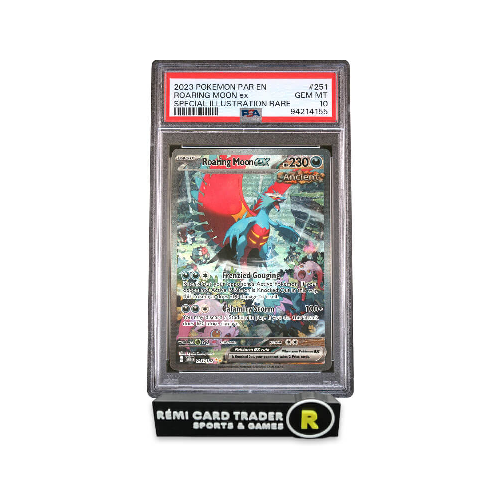 POKÉMON 2023 ROARING MOON EX (PARADOX RIFT) #251 PSA GEM MT 10