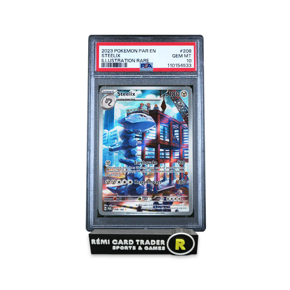 POKÉMON 2023 STEELIX (PARADOX RIFT) #208 PSA GEM MT 10