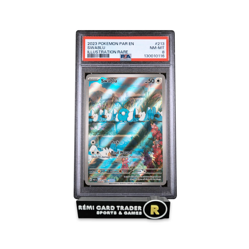 POKÉMON 2023 SWABLU (PARADOX RIFT) #213 PSA NM-MT 8