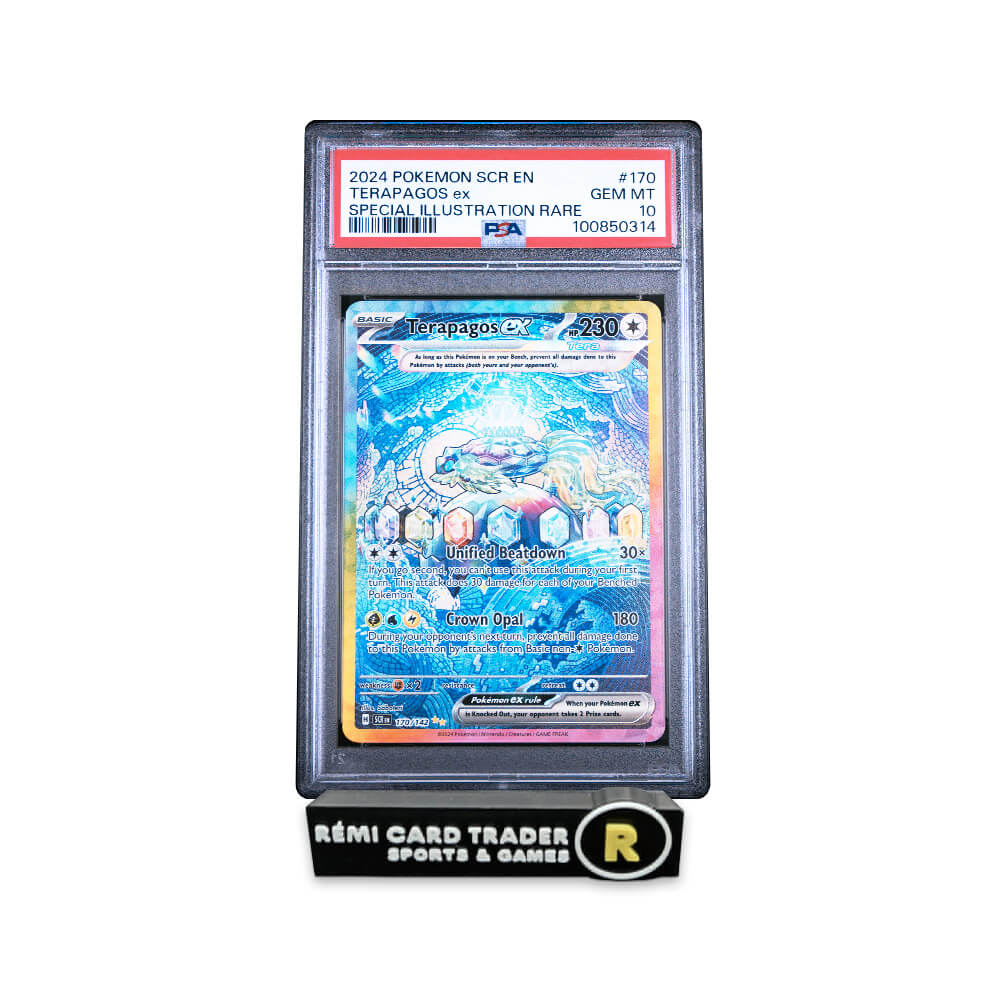POKÉMON 2024 TERAPAGOS EX (STELLAR CROWN) #170 PSA GEM MT 10