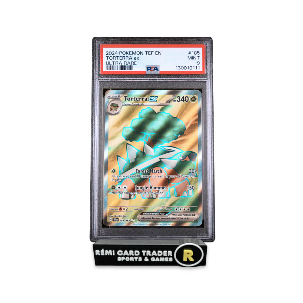 POKÉMON 2024 TORTERRA EX (TEMPORAL FORCES) #185 PSA MINT 9