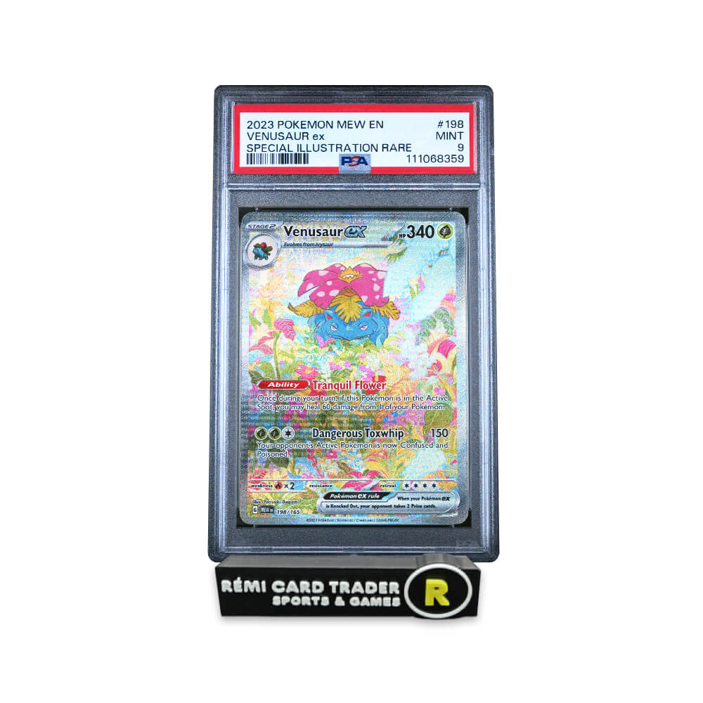 POKÉMON 2023 VENUSAUR EX (151) #198 PSA MINT 9