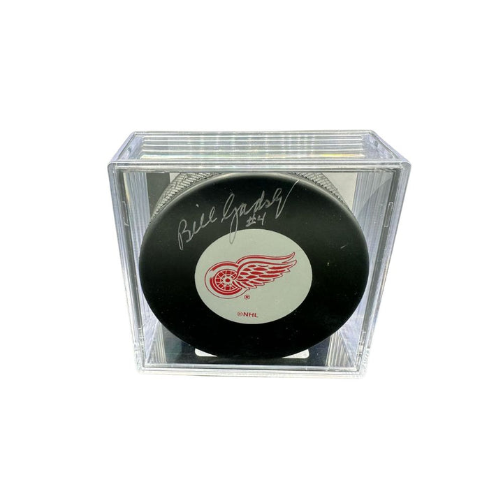 Rondelle Autographiée Des Red Wings De Detroit - Bill Gadsby