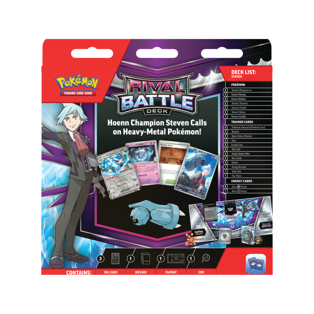 Pokémon Rival Battle Decks - Steven (English)
