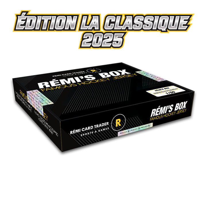 Rémi's Box Famous Hockey Jersey - Edition La Classique Rémi Card 2025