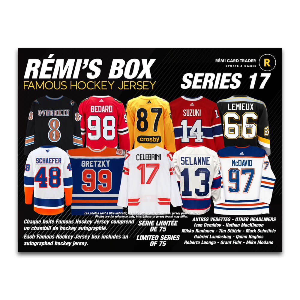 Rémi's Box Famous Hockey Jersey Series 17