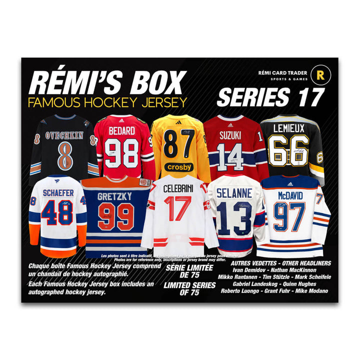 Rémi's Box Famous Hockey Jersey Series 17