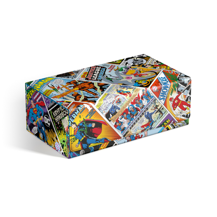 Squaroes DC Justice League Collectors Case Vintage Comics