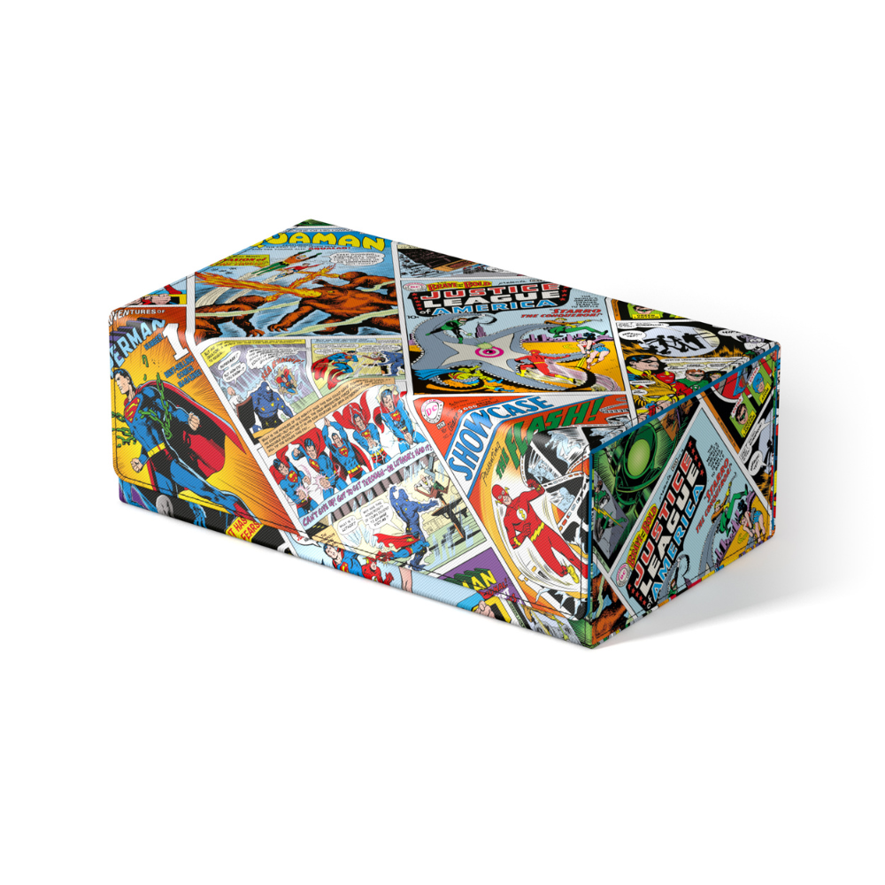 Squaroes DC Justice League Collectors Case Vintage Comics
