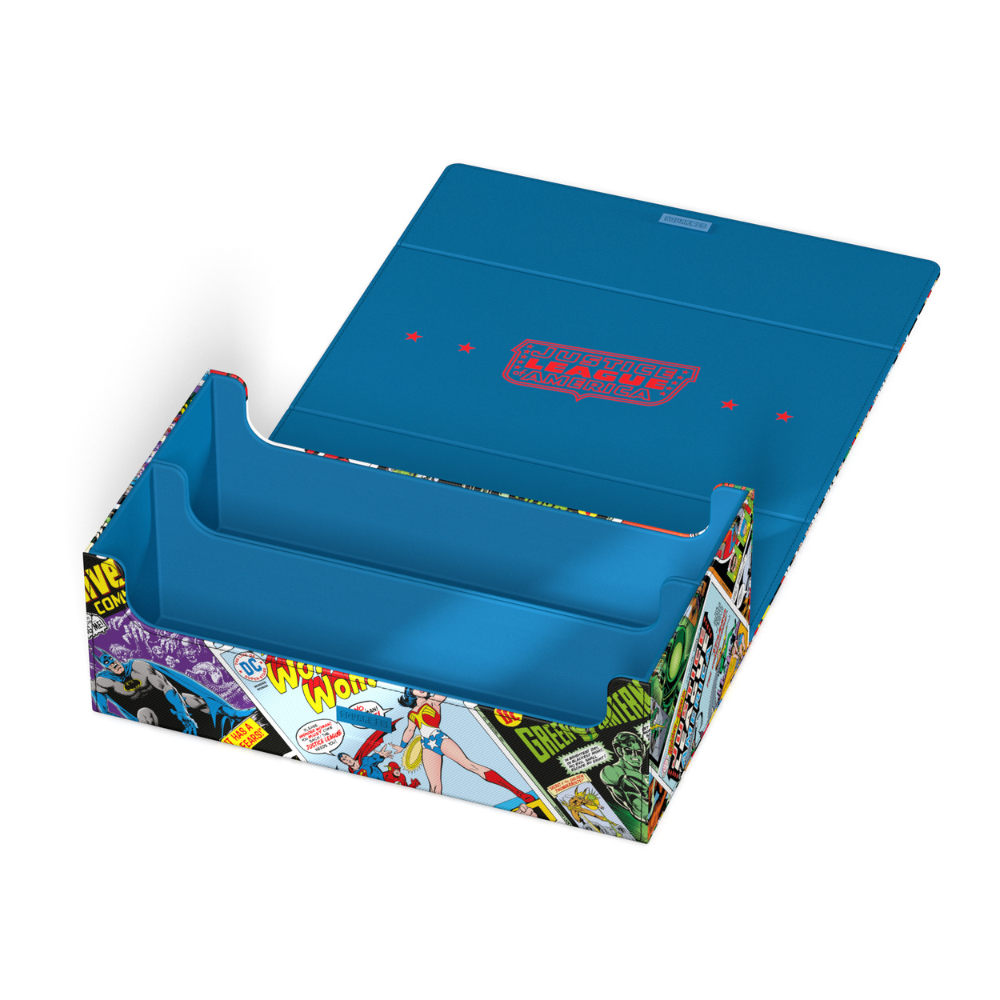 Squaroes DC Justice League Collectors Case Vintage Comics