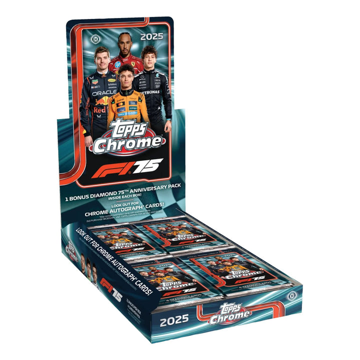 2025 Topps Chrome Formula 1 Racing Hobby Box