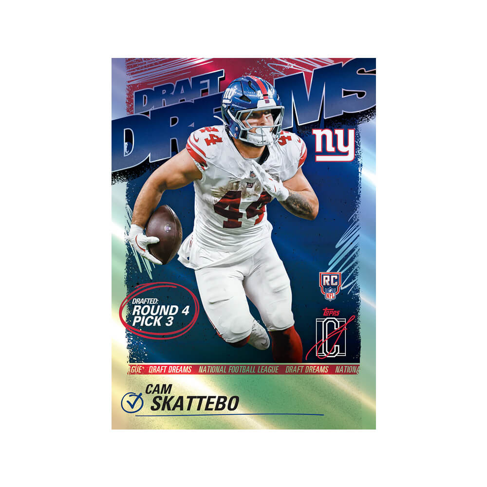 2025 Topps Signature Class Football Mega Box