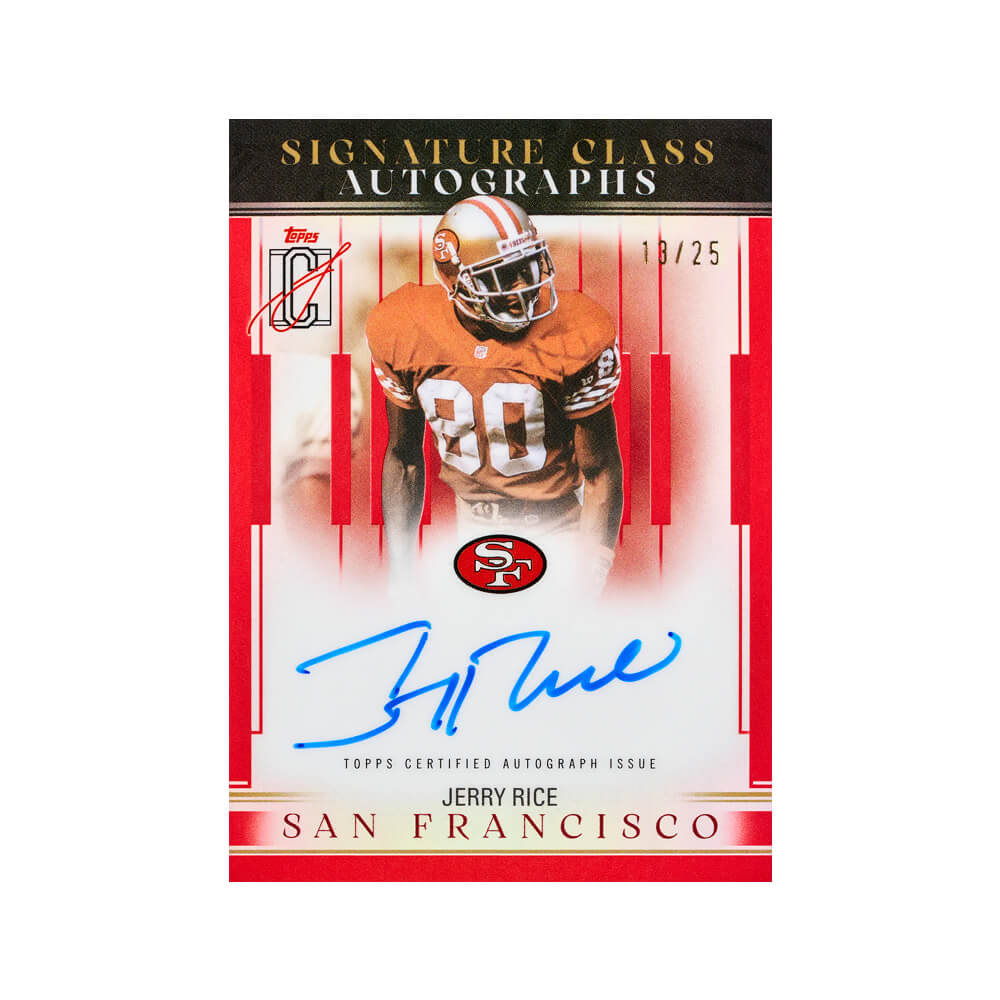 2025 Topps Signature Class Football Value Box