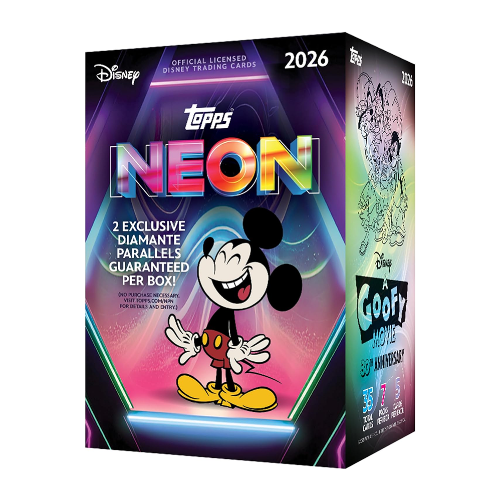 2026 Topps Disney Neon Value Box