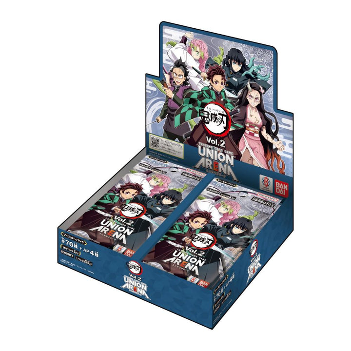Union Arena Demon Slayer Kimetsu No Yaiba Volume 2 Booster Box