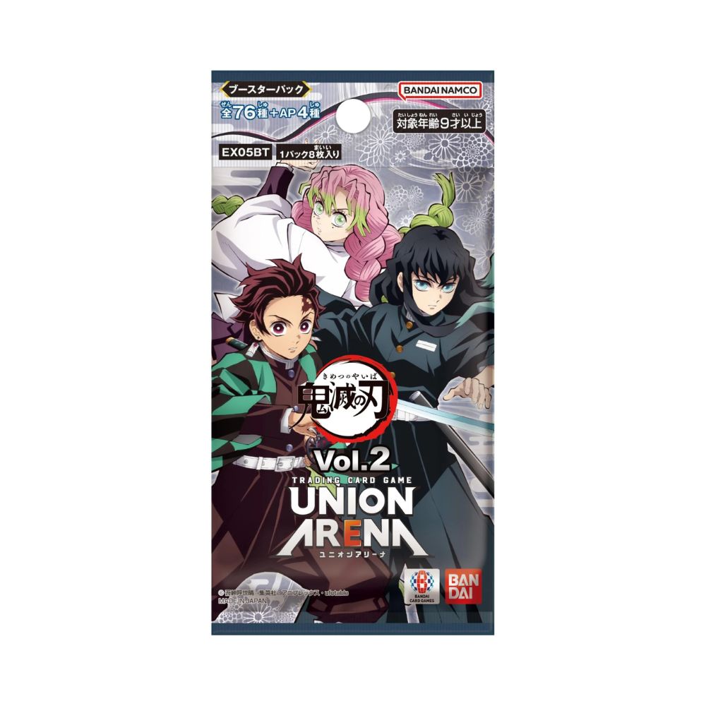 Union Arena Demon Slayer Kimetsu No Yaiba Volume 2 Booster Box
