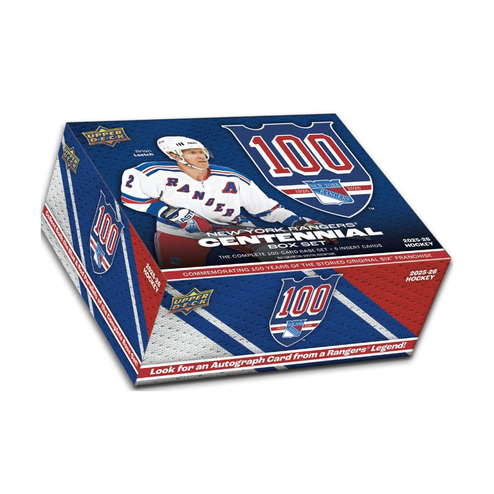 2025-26 Upper Deck New York Rangers Centennial Box Set