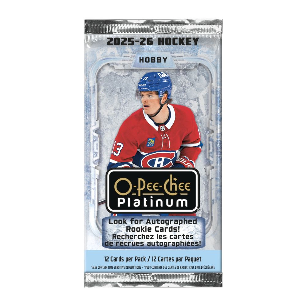 2025-26 Upper Deck O-Pee-Chee Platinum Hockey Hobby Box