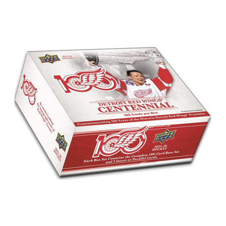 2025-26 Upper Deck Detroit Red Wings Centennial Box Set