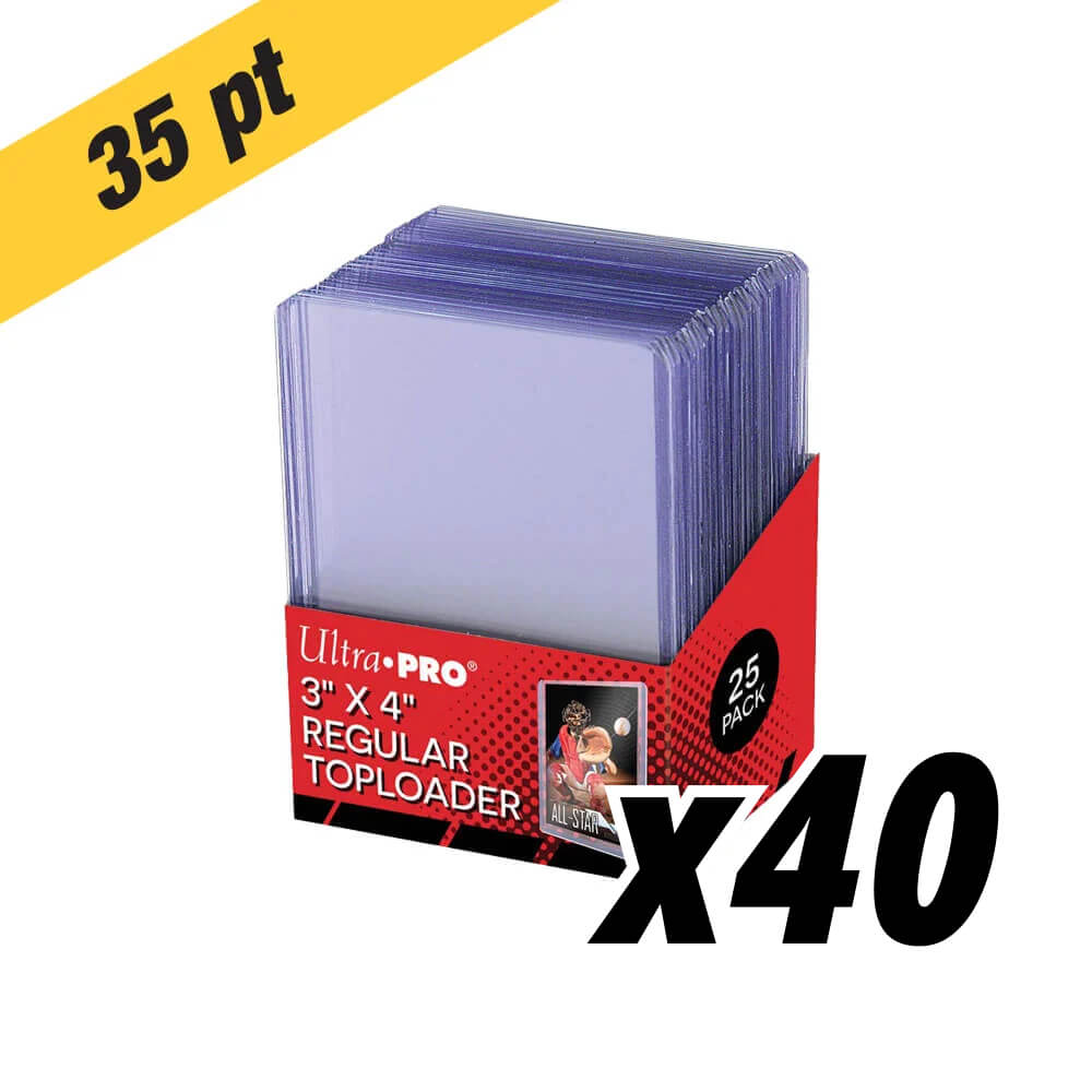 Ultra Pro Toploaders Régulier 3x4 - 35pt