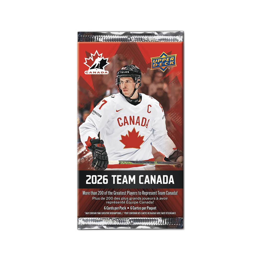 2025-26 Upper Deck Team Canada Hockey Blaster Box