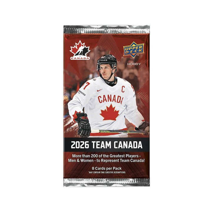 2025-26 Upper Deck Team Canada Hockey Hobby Box
