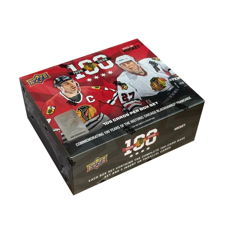 2025-26 Upper Deck Chicago Blackhawks Centennial Box Set