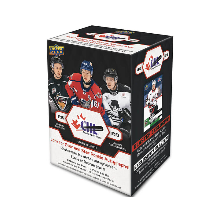 2025-26 Upper Deck CHL Hockey Blaster Box