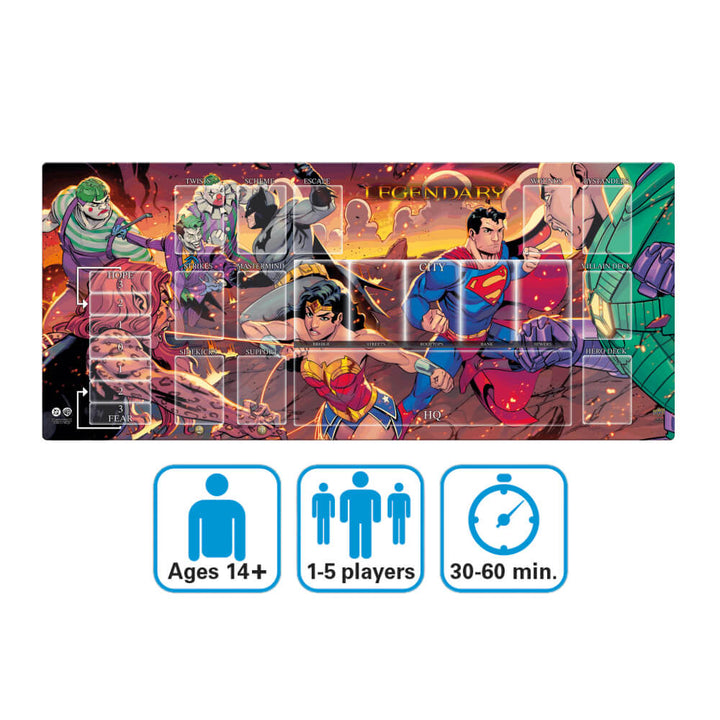 Upper Deck DC Legendary Deck Building Game Core Set