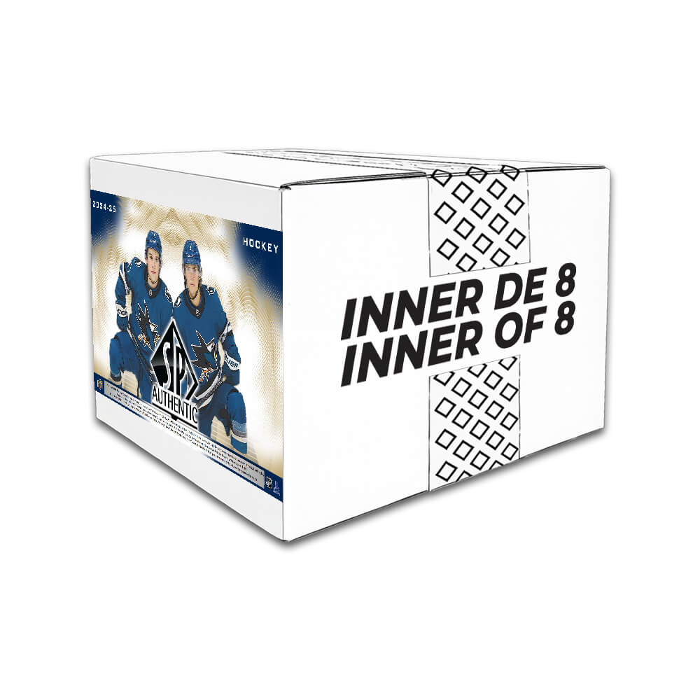 2024-25 Upper Deck SP Authentic Hockey Hobby Box - Inner de 8 boites