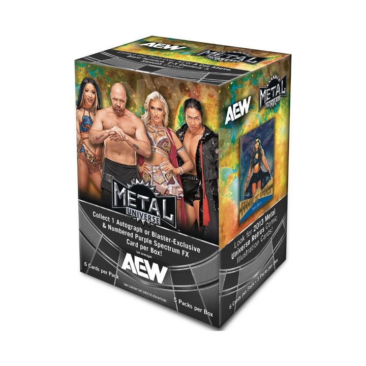 2025 Upper Deck AEW Metal Universe Blaster Box
