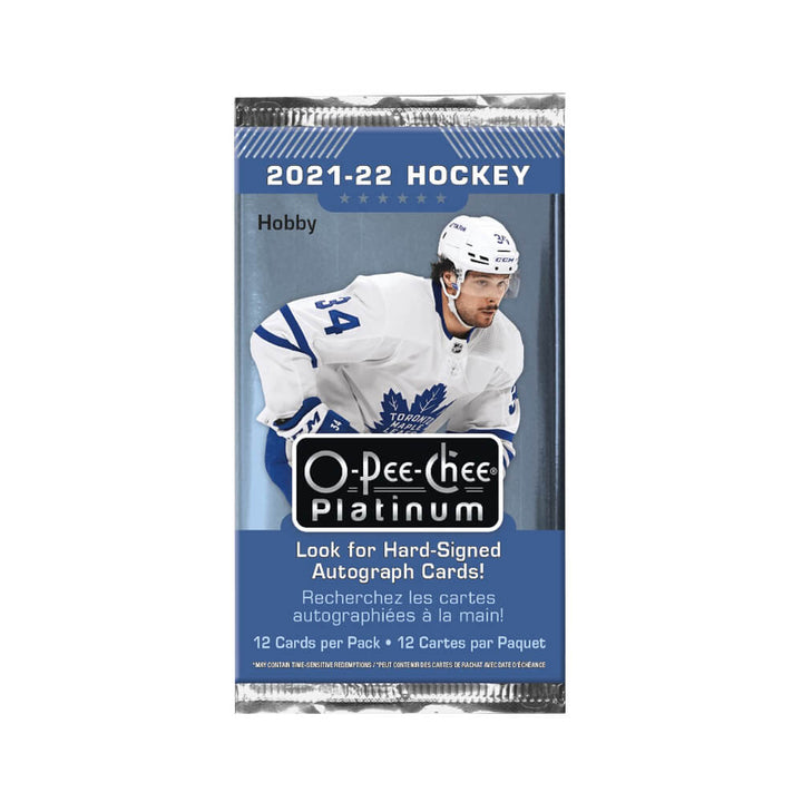 2021-22 Upper Deck O-Pee-Chee Platinum Hockey Hobby Box