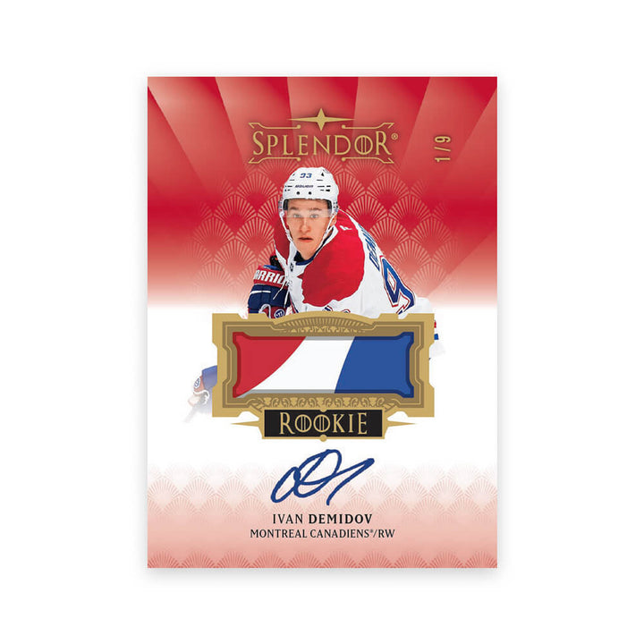 2025-26 Upper Deck Splendor Hockey Hobby Box