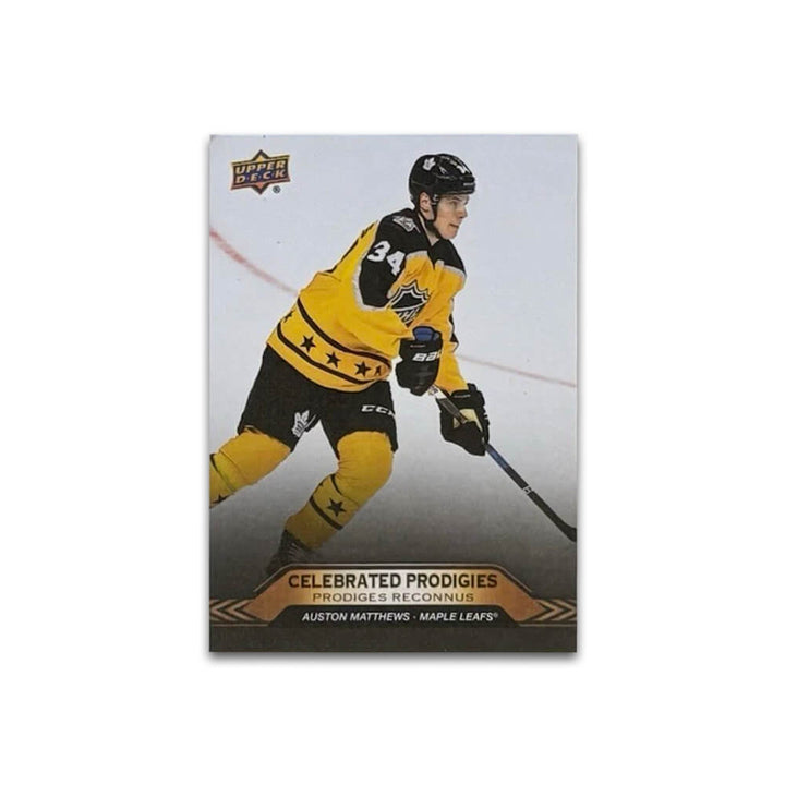 2024-25 Upper Deck Tim Hortons Rétrospective des recrues Celebrated Prodigies
