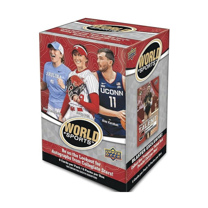 2025 Upper Deck World of Sports Volume 1 Blaster Box