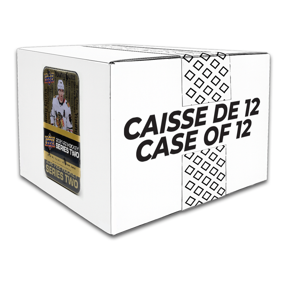 2021-22 Upper Deck Series 2 Hockey Tin Box