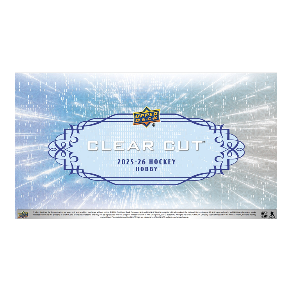2025-26 Upper Deck Clear Cut Hobby Box