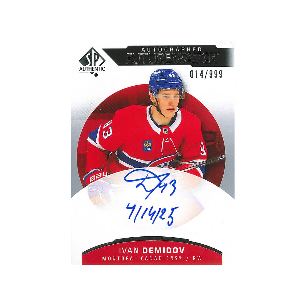 2025-26 Upper Deck SP Authentic Hockey Hobby Box