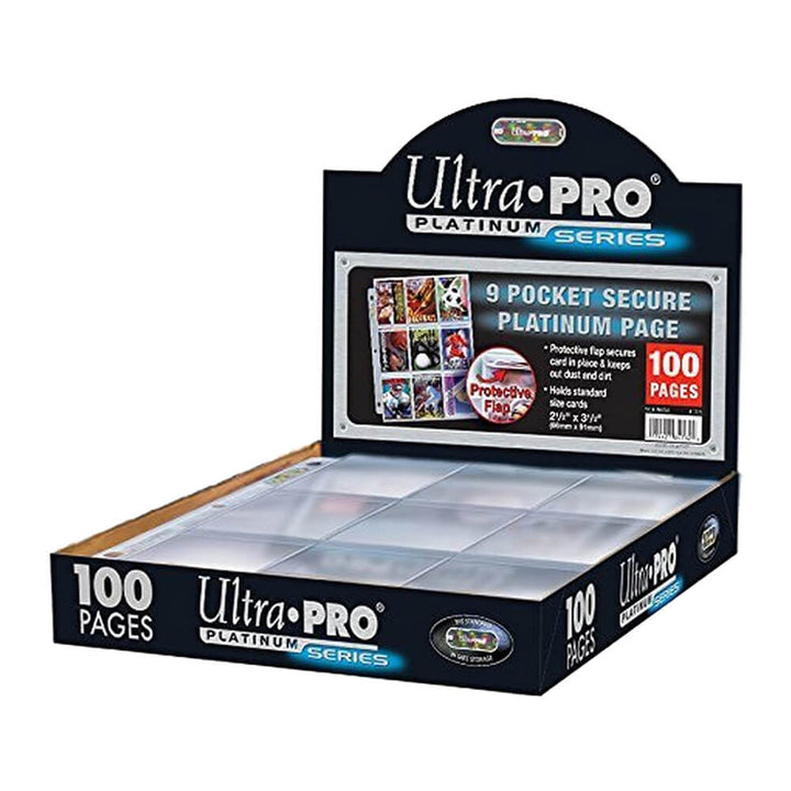 Ultra Pro Page Platinum 9 Pochettes Hologram