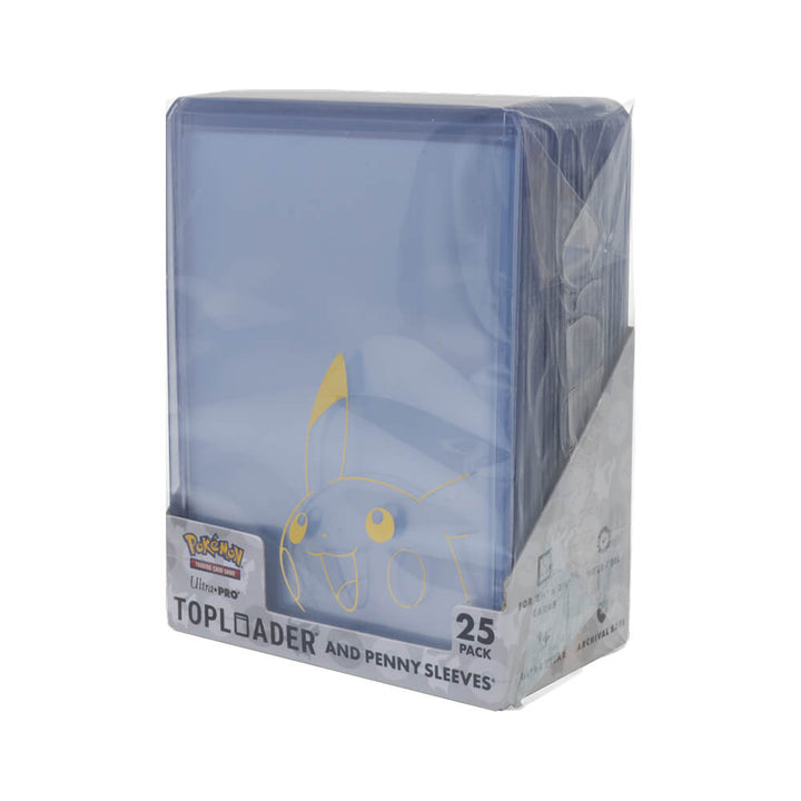 ULTRA PRO TOP LOADER Pikachu 3X4 + Sleeves - 35PT