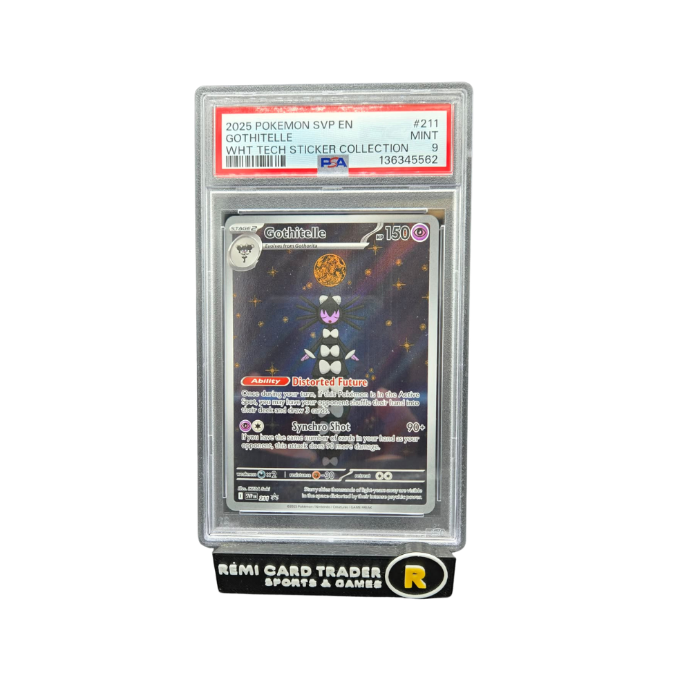 POKÉMON 2025 GOTHITELLE (BLACK STAR PROMO) #211 PSA MINT 9