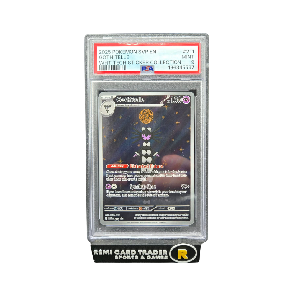 POKÉMON 2025 GOTHITELLE (BLACK STAR PROMO) #211 PSA MINT 9
