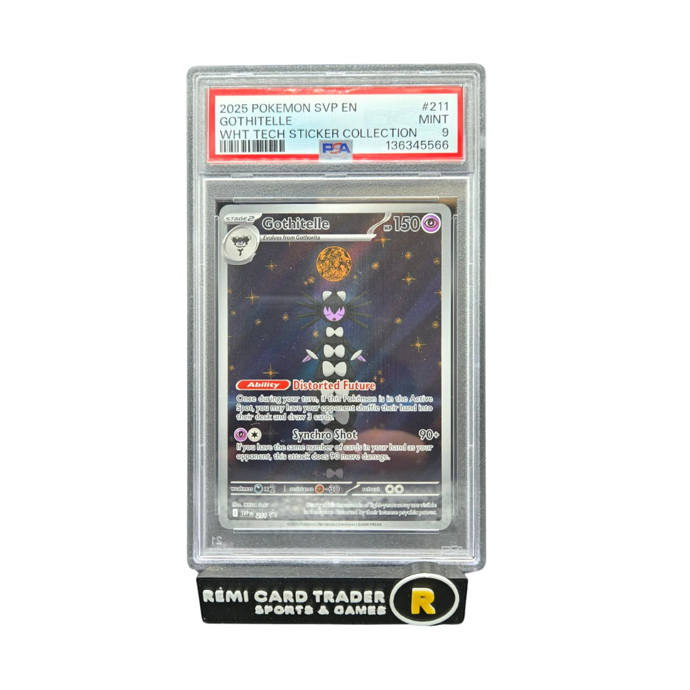 POKÉMON 2025 GOTHITELLE (BLACK STAR PROMO) #211 PSA MINT 9