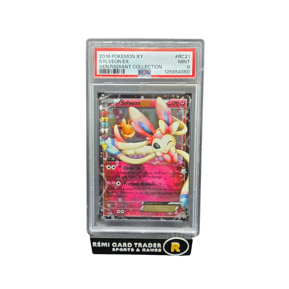 POKÉMON 2016 SYLVEON EX (GEN. RADIANT COLLECTION) #RC21 PSA MINT 9