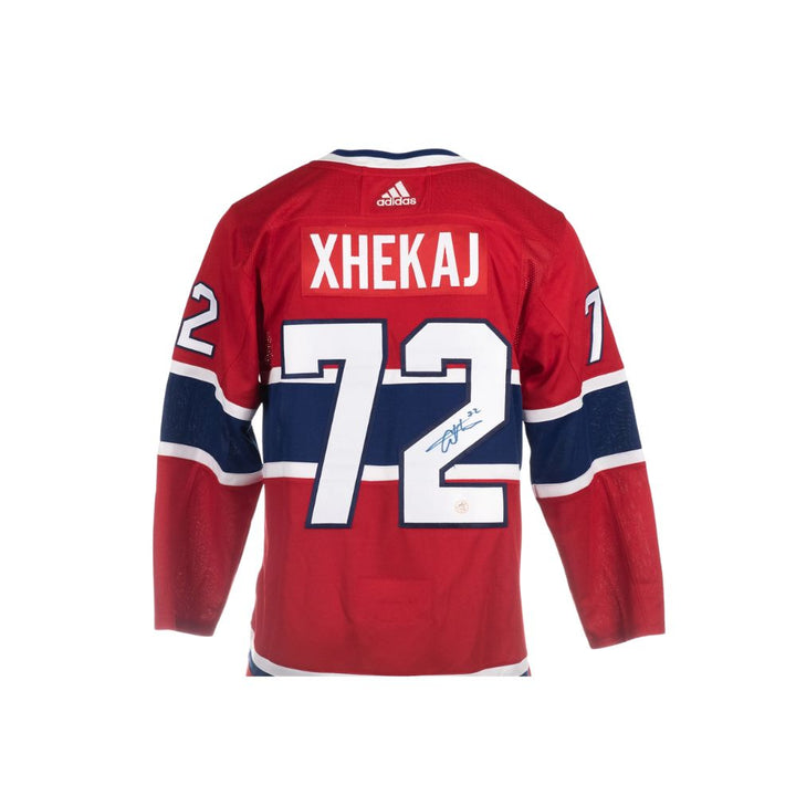 Official Autographed Adidas Jersey - Arber Xhekaj