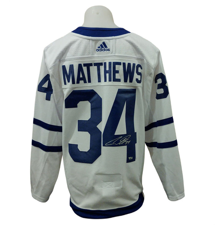 Official signed Adidas jersey - Auston Matthews away Fanatics coa