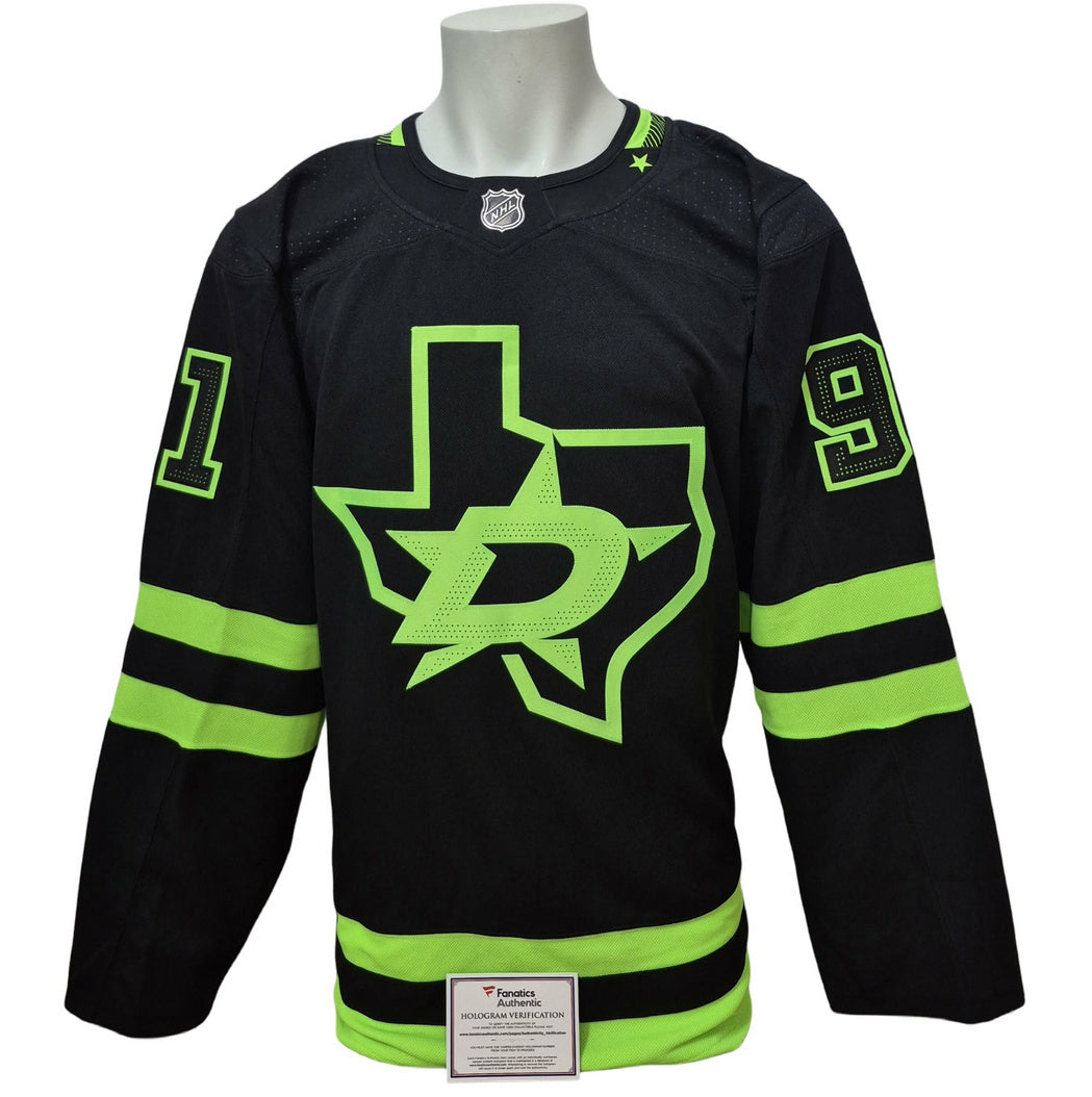 Chandail officiel Adidas signé - Tyler Seguin noir alternatif Fanatics coa