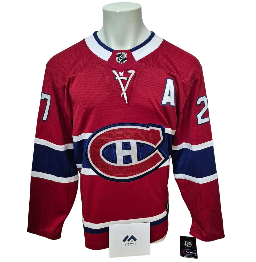 Chandail officiel Fanatics breakaway signé - Alexei Kovalev domicile Memorable coa