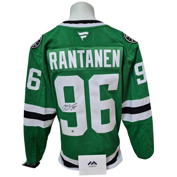Chandail officiel Fanatics Premium signé - Mikko Rantanen domicile Memorable coa