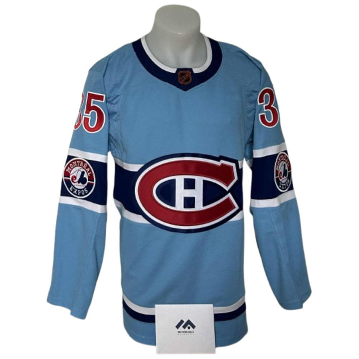 Chandail officiel Adidas signé - Samuel Montembault édition expo Memorable coa